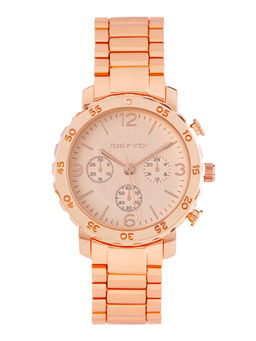 Joker and Witch - Joker & Witch Taye All Rosegold Metallic Strap Watch