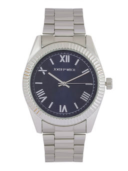 Joker and Witch - Joker & Witch Leigh Blue Dial Silver Metallic Strap Watch