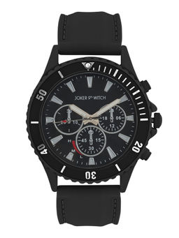 Joker and Witch - Joker & Witch Spacey All Black Silicone Strap Watch