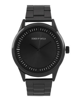 Joker and Witch - Joker & Witch Carioca All Black Metallic Strap Watch