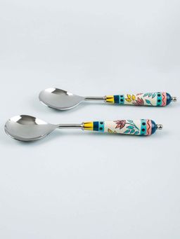 Chumbak - Indian Floral Spoon Set