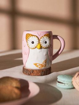 Chumbak - Owl-Some Coffee Mug - Pink