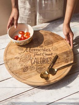 Chumbak - Farmhouse Lazy Susan Platter