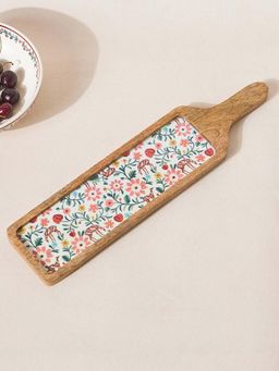 Chumbak - Hangul Wooden Snack Platter Kashmir Trails