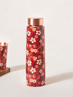 Chumbak - Apple Orchards Copper Bottle, 900 Ml Kashmir Trails