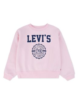 Levi's - Collegiate Crew Neck Pink Sweatshirt