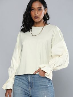 Levi's - Womens Grey Crew Neck Top