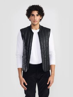 Perona - Neil Black Leather Jacket