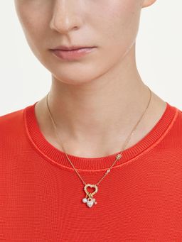 SWAROVSKI - White Idyllia Pendant Heart Necklace