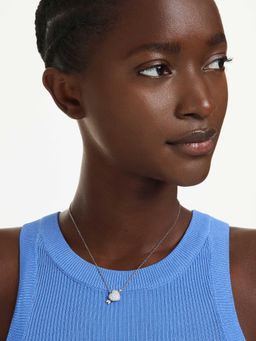 SWAROVSKI - White Idyllia Pendant Heart Necklace