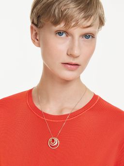 SWAROVSKI - White Hyperbola Necklace With Gold Plating