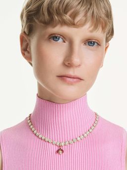 SWAROVSKI - Red And Black Ladybug Charm