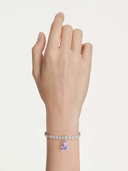 SWAROVSKI - Purple Teddy Bear Charm