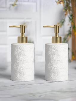 Anko - White Soap Dispenser- 2Pcs