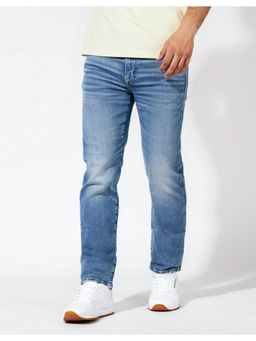 American Eagle - Mens Blue Airflex+ Original Straight Jeans