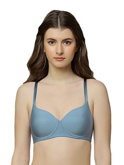 Triumph - T-Shirt Bra Invisible Padded Wireless Body Make-Up Series Everyday Bra - Blue