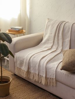 House This - Vindhya Throw Natural