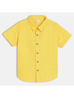 MINI KLUB - Cotton Half Sleeves Solid Shirt