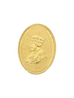 Sri Jagdamba Pearls - 24KT 999 5 gm George King Gold Coin