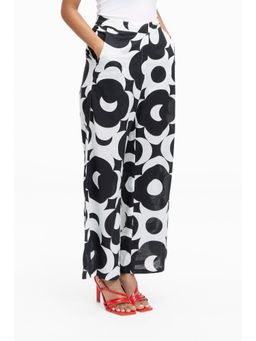 TERRA LUNA - Black Printed Nova Pant