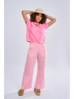 TERRA LUNA - Pink Stripes Nova Pant
