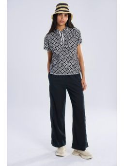 TERRA LUNA - Black Solid/Plain Jolo Pant