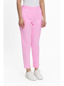 TERRA LUNA - Pink Solid/Plain Doda Pant