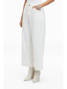 TERRA LUNA - White Solid/Plain Avalon Pant