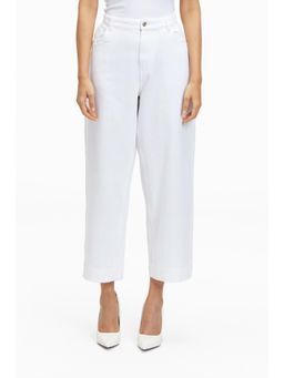 TERRA LUNA - White Solid/Plain Avalon Pant