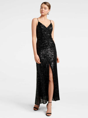 Forever new black sequin dress clearance