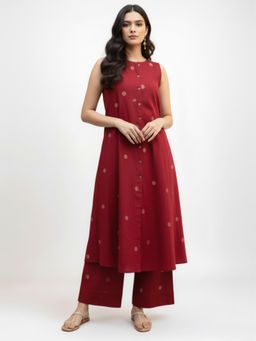 Gahan - Womens Viscose Rayon A-Line Kurta with Palazzo