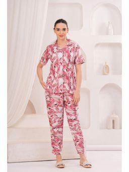 Gahan - Womens Red Trendy Crepe Co-Ord Set
