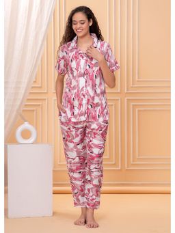 Gahan - Womens Magenta Trendy Crepe Co-Ord Set