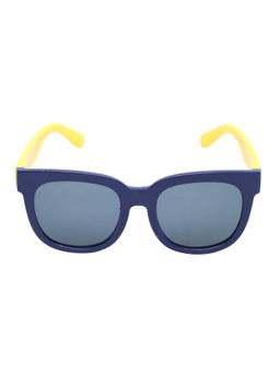 Spiky - Navy Frame Grey Polarised Lens Wayfarer Sunglasses