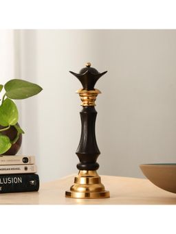 De Maison Decor - Regina Victoris Gold Black Queen Chess