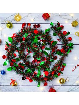 eCraftIndia - Tinsels Christmas Tree Decoration Items Christmas Gifts (Pack of 2)