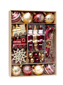 Little Surprise Box - 50Pcs Christmas Tree Ornaments Xmas Tree Decoration Set