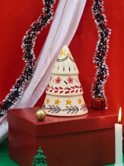 WEAVING HOMES - Santa'S Light House In A Gift Box Ceramic Christmas Decorative Items