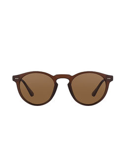 Daniel Klein - UV400 Protection Oversized Brown Lens Sunglasses