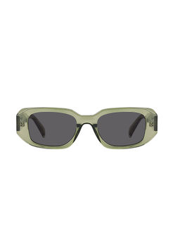 Daniel Klein - UV400 Protection Stylish Rectangle Grey Lens Sunglasses