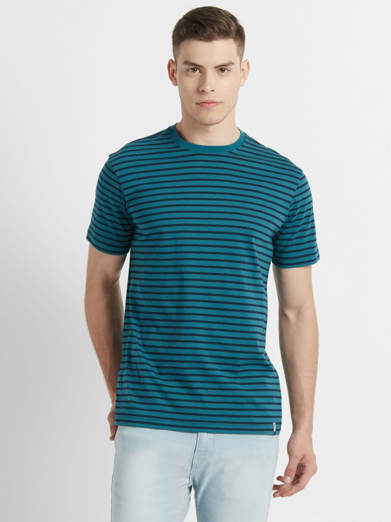 Navy Blue Crew Neck T-Shirt 