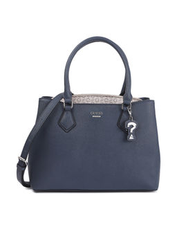 Guess - GOODWIN SATCHEL Blue Satchel