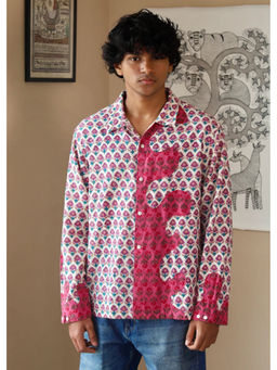 Culture Kraft - Gulshan Unisex White Khadi Shirt