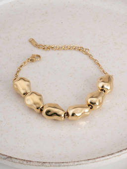 Palmonas - Bold Elegance Gold Bracelet for Womens
