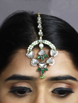 BeAbhika - Geometric Aesthetic Maangtika