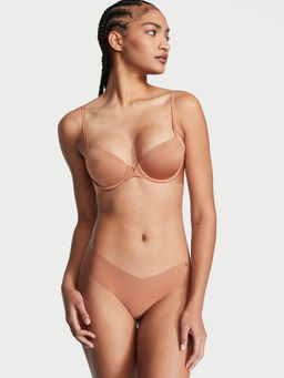 Victoria's Secret - Beige Sexy Illusions No-Show Thong Panty