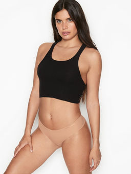 Victoria's Secret - Beige Sexy Illusions No-Show Thong Panty