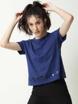 RAREISM - Ruthi Navy Blue T-shirt