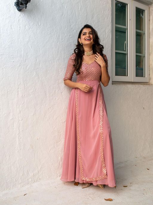 long ethnic dress Simple Long Ethnic Dresess For Festive Season!!  Keep Me Stylish