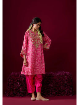 Sheetal Batra - Rasha - Hot pink Short Chauga with Salwar and Dupatta